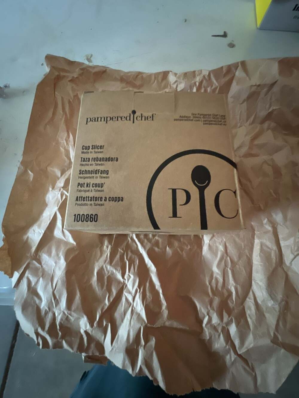 Pampered Chef Cup Slicer #100860
